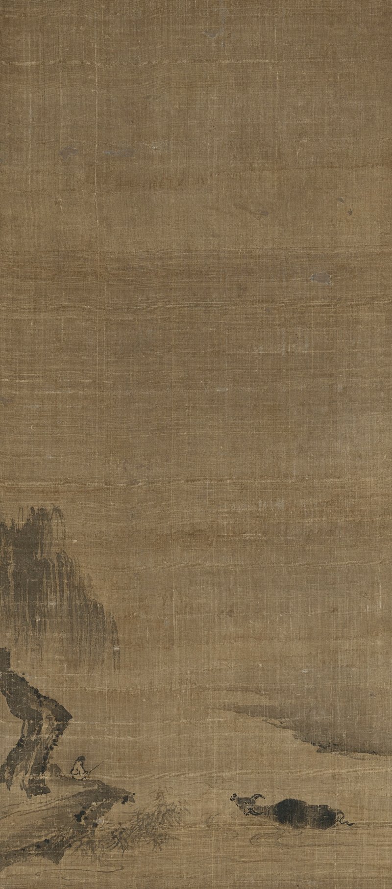 南宋 無款（前傳玉磵，13世紀）  牧牛圖 - 图1
