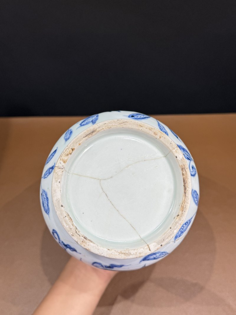 明永乐 青花缠枝花卉纹执壶 - 图12