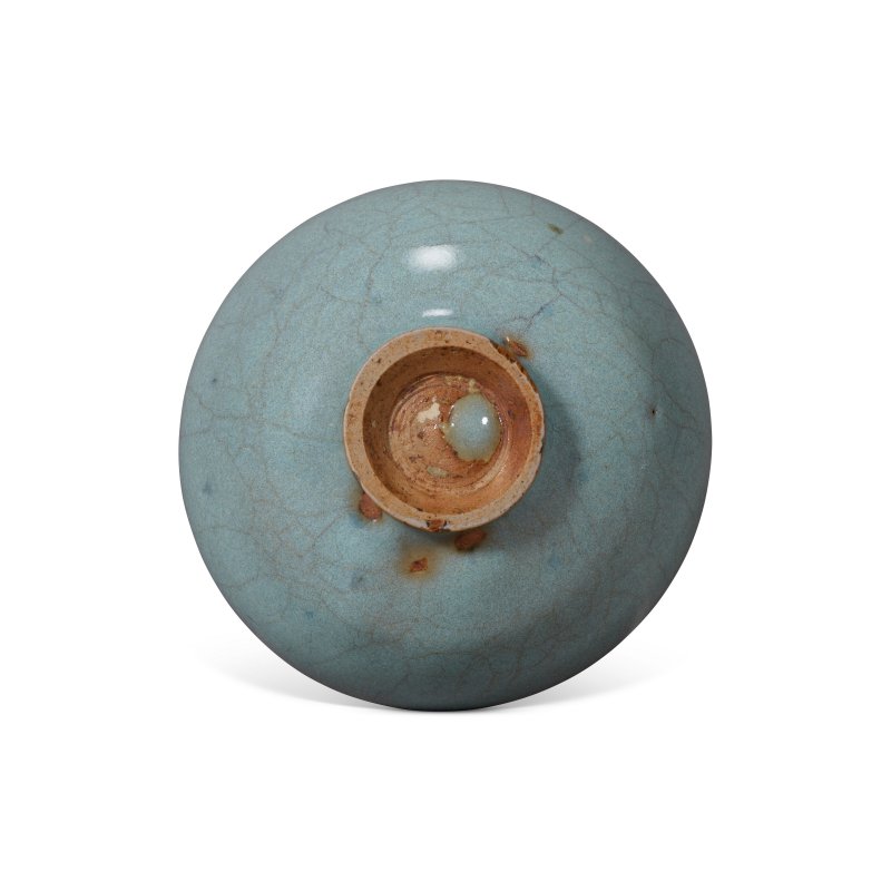 金 鈞窯天藍釉小盌  JIN DYNASTY (1115-1234) - 图2