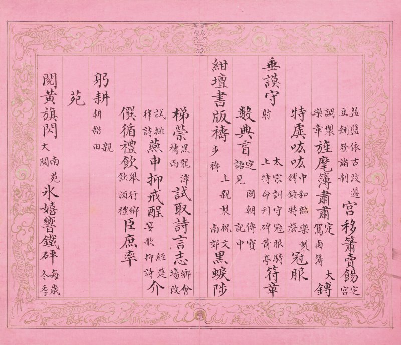 清 彭元瑞（1731-1803）  《萬壽大慶八庚全韻詩》冊 - 图32