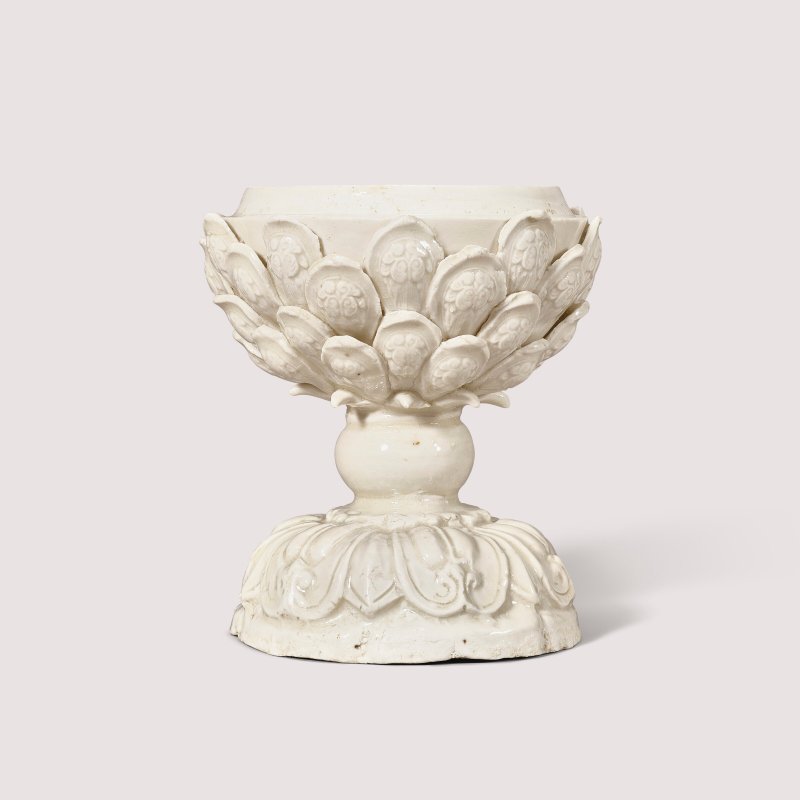 北宋 定窯蓮花式香爐  NORTHERN SONG DYNASTY (960-1127)