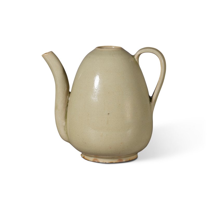 金 耀州窯月白釉執壺  JIN DYNASTY (1115-1234)