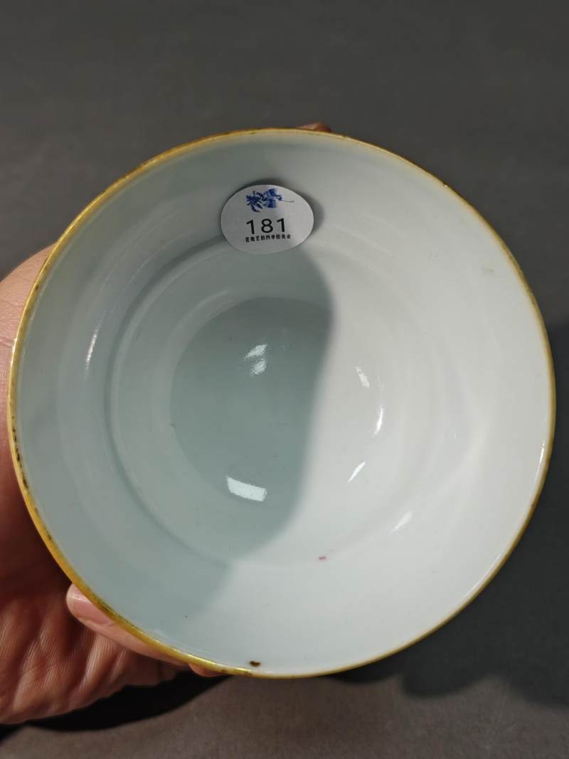    清同治 粉彩红楼梦茶碗 - 图7