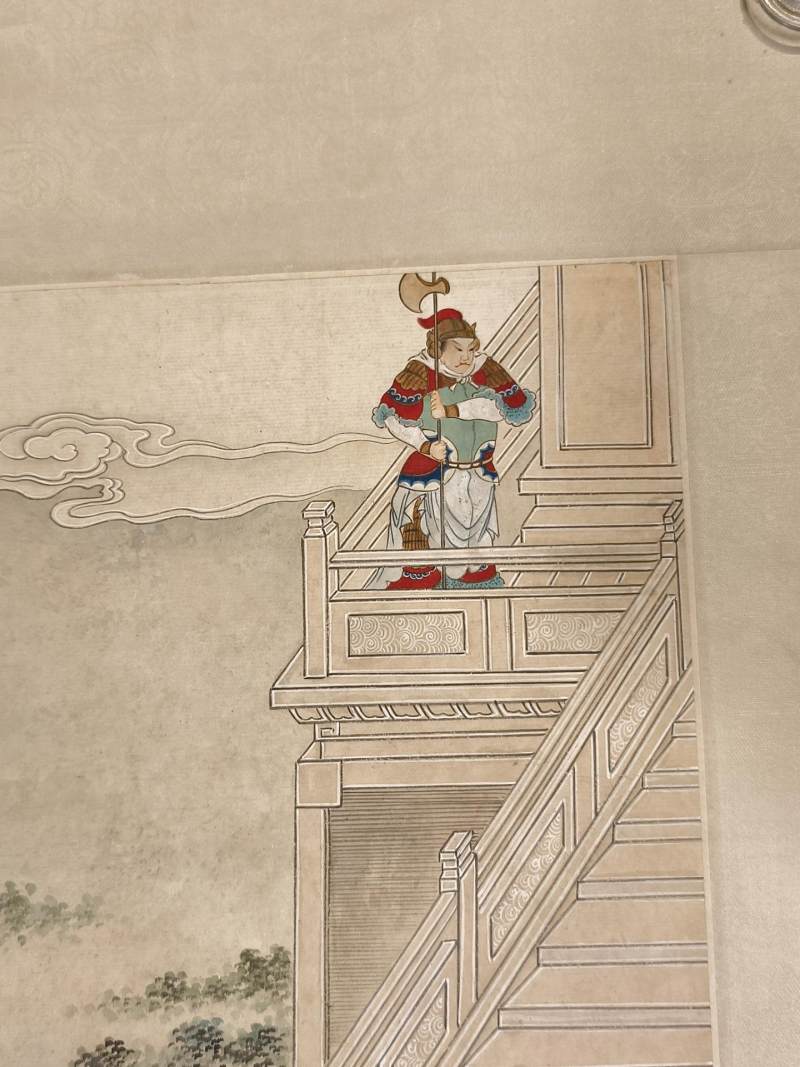    徐操款 工笔人物二帧 - 图5
