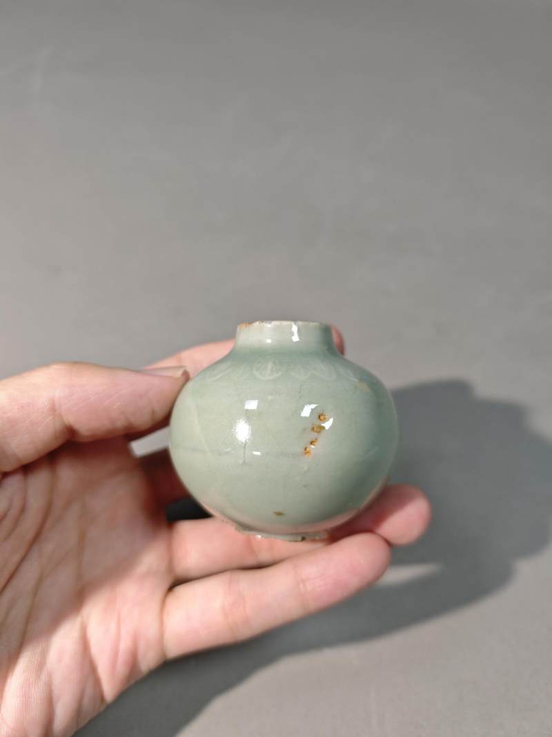    明 龙泉青釉小罐 - 图4