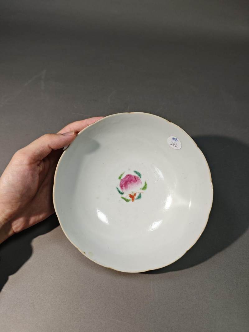    清道光 粉彩瓜果纹碗 - 图6