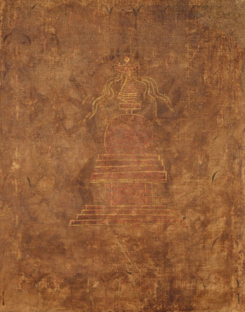 藏中 十四/十五世紀 勝樂金剛唐卡 | A THANGKA OF CHAKRASAMVARA - 图2