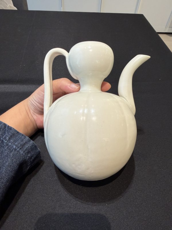 南宋青白瓷葫蘆形水注 - 图11