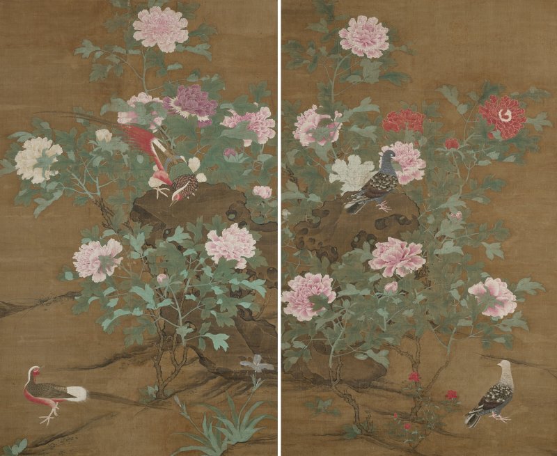 元 王立本（13世紀）  花鳥圖 - 图1