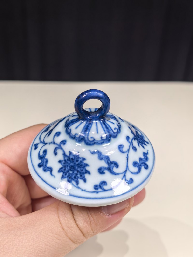 清乾隆 青花折枝瑞果纹执壶 - 图20