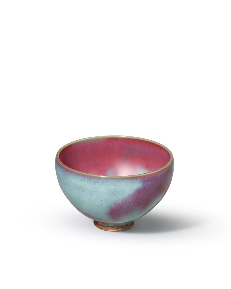 北宋/金　鈞窯天藍釉紫斑碗 | AN EXCEPTIONALLY RARE JUN PURPLE-SPLASHED BOWL - 图5