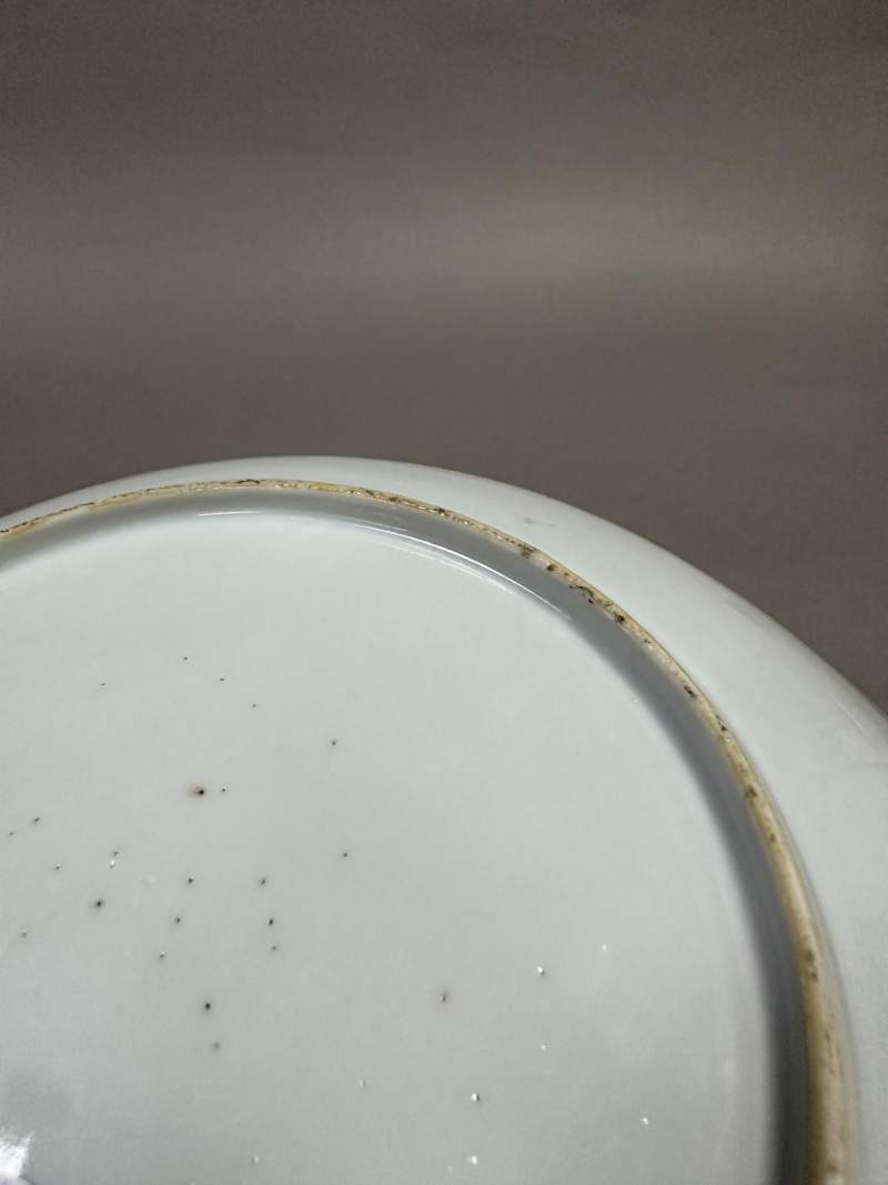    清雍正 粉彩花鸟纹盘 - 图6