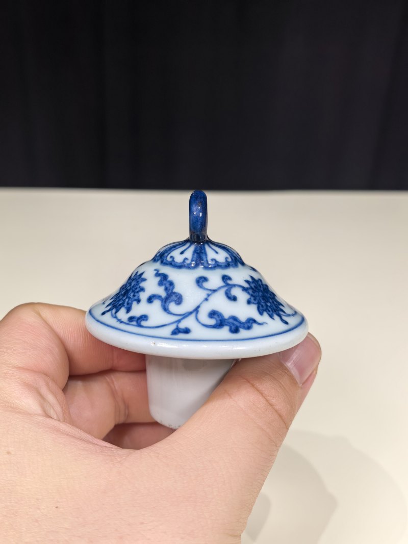 清乾隆 青花折枝瑞果纹执壶 - 图22