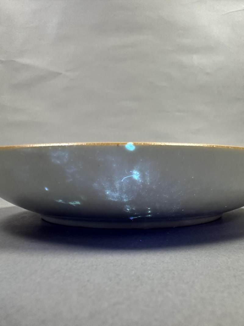    清雍正 粉彩花鸟纹盘 - 图7