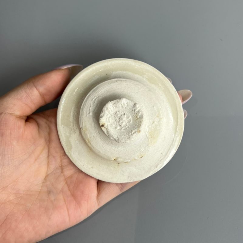 明代 青白釉瓜棱执壶 - 图7