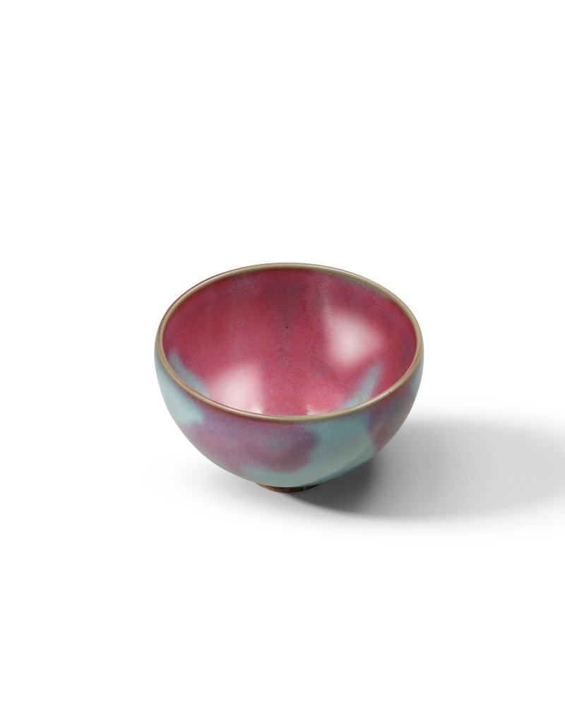 北宋/金　鈞窯天藍釉紫斑碗 | AN EXCEPTIONALLY RARE JUN PURPLE-SPLASHED BOWL - 图9