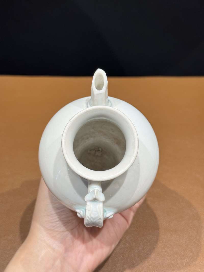 明 青白釉小执壶 - 图6