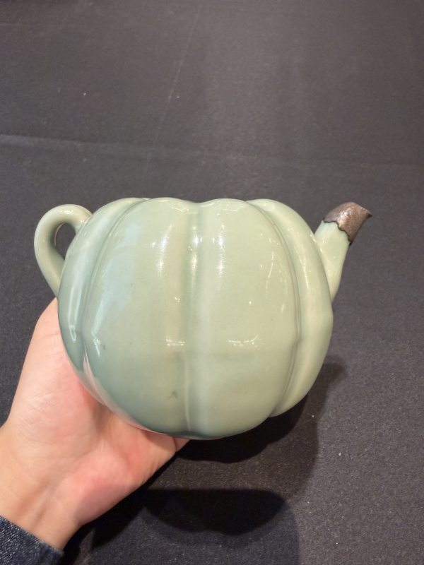 南宋龍泉窯瓜形壺 - 图12