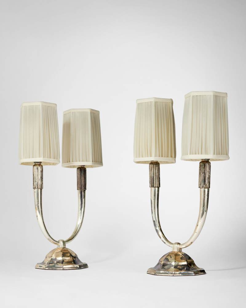 Pair of Table Lamps Émile-Jacques Ruhlmann - 图2