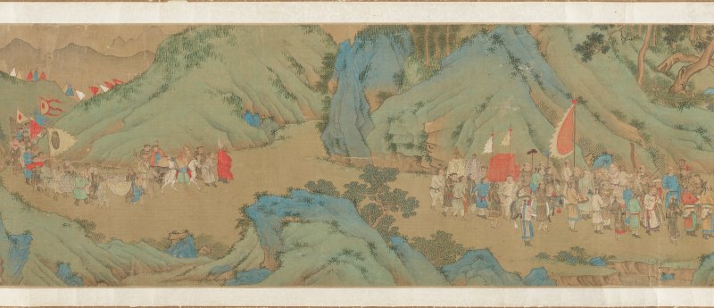 清 仇英（款，17世紀）  諸夷職供圖 - 图11