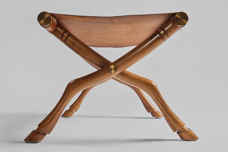 "Diphros Okladias" Folding Stool T.H. Robsjohn-Gibbings - 图4