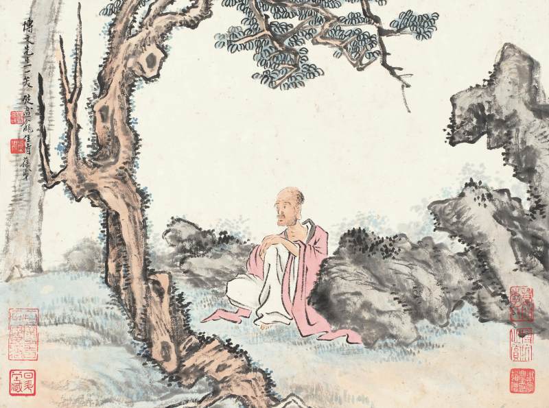 海上諸家　書畫合璧冊 | Shanghai Artists, Various Subjects - 图4