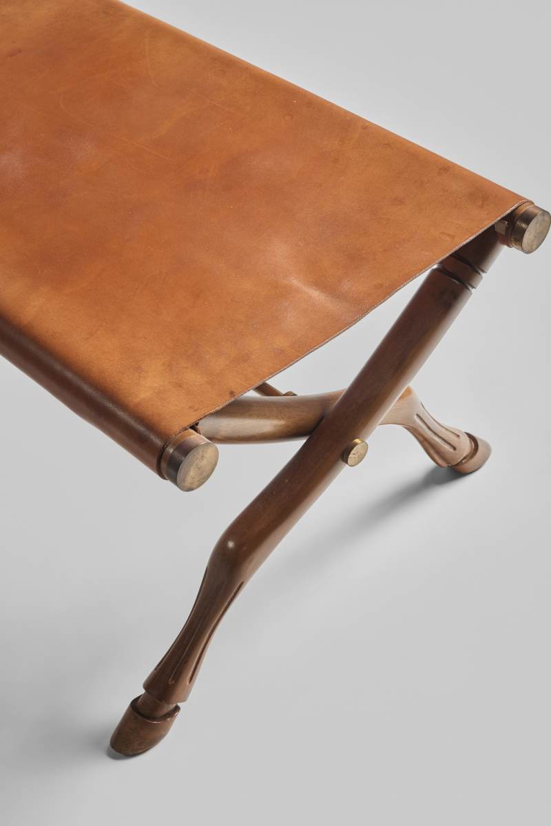 "Diphros Okladias" Folding Stool T.H. Robsjohn-Gibbings - 图5