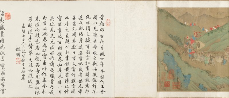 清 仇英（款，17世紀）  諸夷職供圖 - 图12
