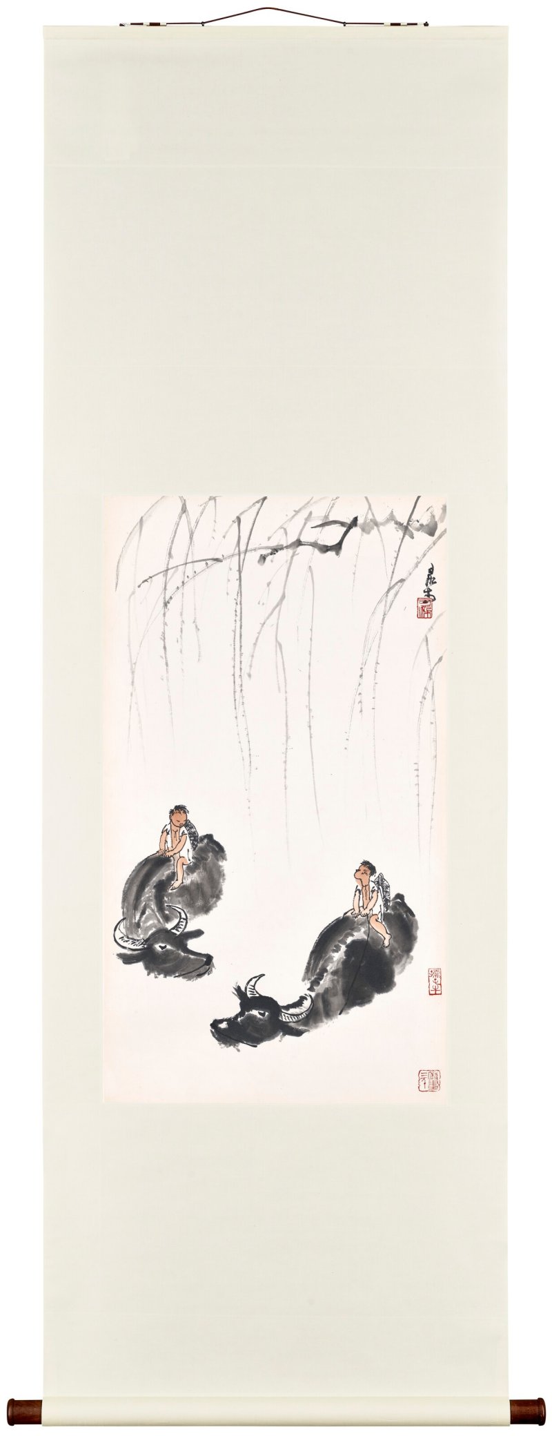 李可染  牧牛圖 - 图2