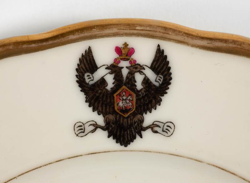 Twelve Porcelain Plates from the Service of Grand Duke Konstantin Nikolaevich, Kornilov Porcelain Factory, St Petersburg, late 19th century - 图3