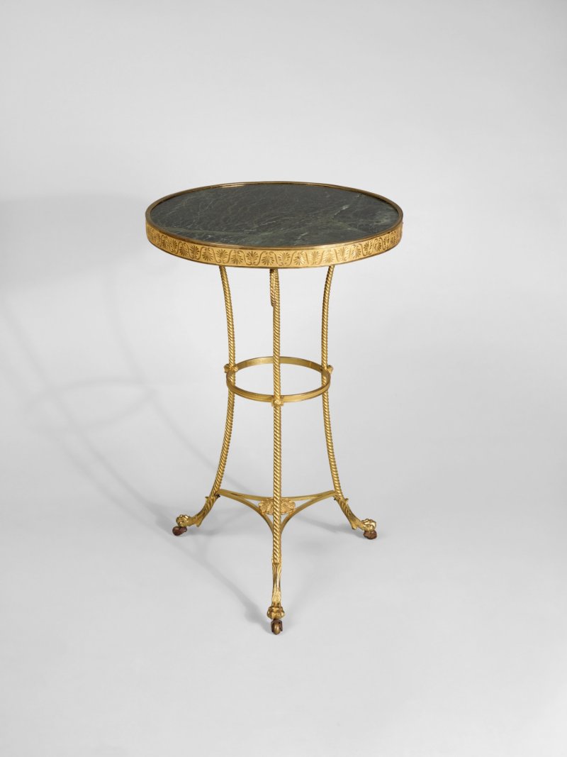 A Continental Neoclassical Gilt Bronze Guéridon, 19th Century - 图2