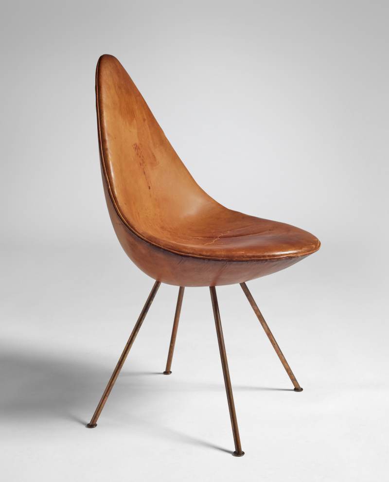 "Drop" Chair for The SAS Royal Hotel, Copenhagen Arne Jacobsen - 图1