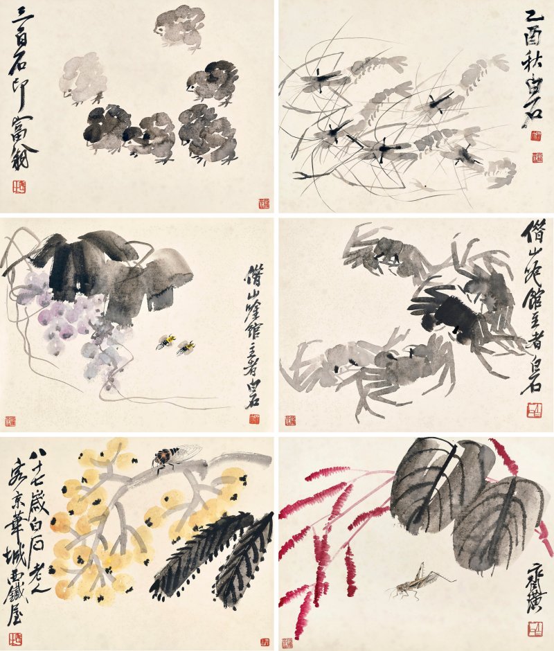 齊白石  田園逸趣 - 图1