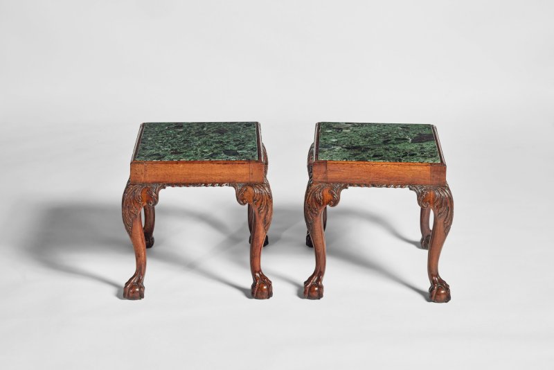 A Pair of George II Mahogany Stools, Circa 1750 - 图3