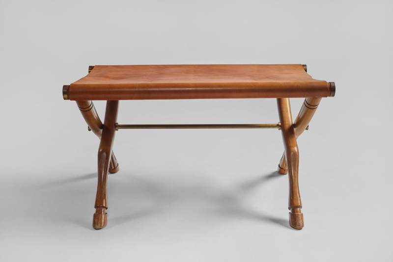 "Diphros Okladias" Folding Stool T.H. Robsjohn-Gibbings - 图2