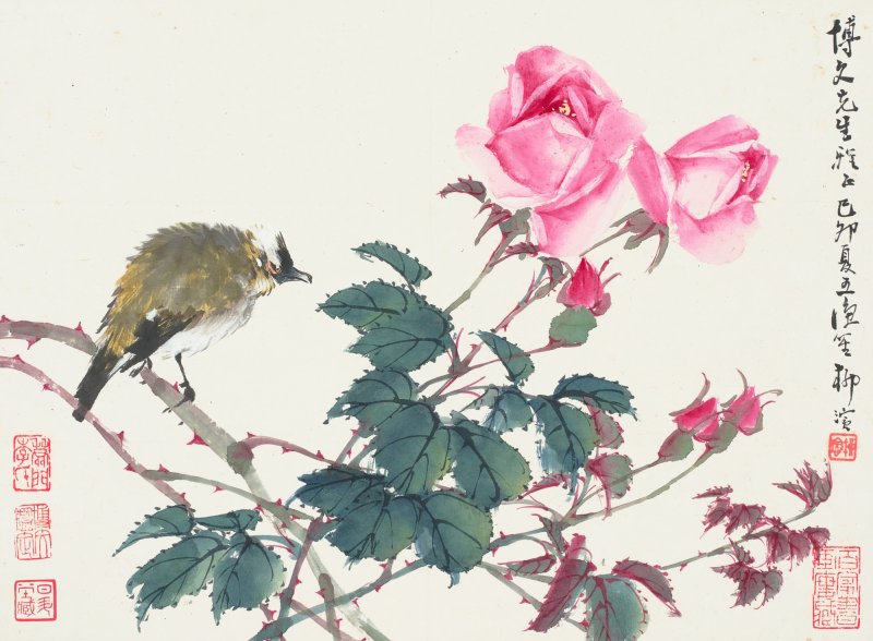 海上諸家　書畫合璧冊 | Shanghai Artists, Various Subjects - 图8