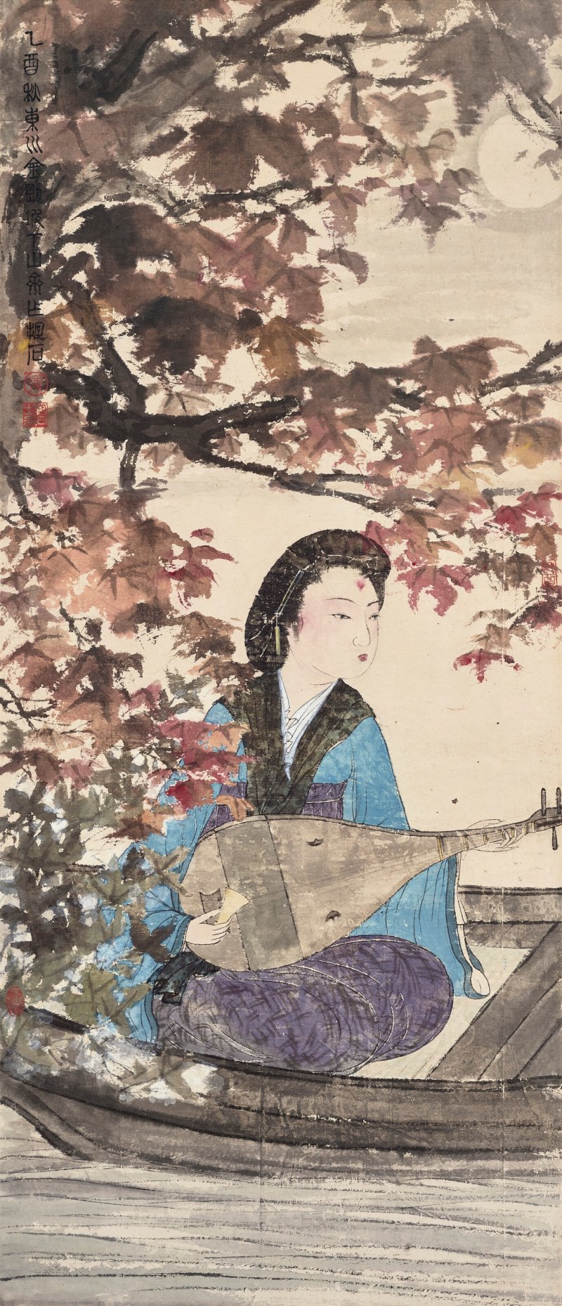 傅抱石  琵琶行