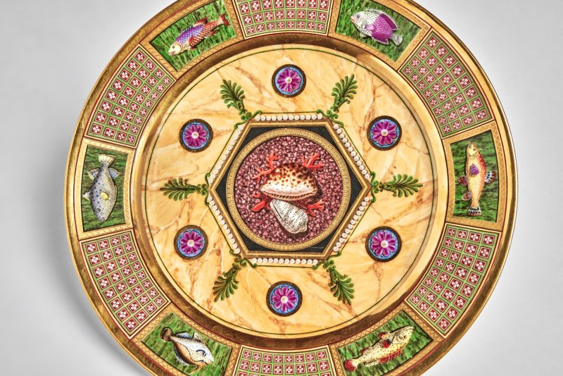 A  Sèvres Porcelain Footed Bowl and Stand (Coupe à bouillon hémisphérique), circa 1813-1814 - 图7