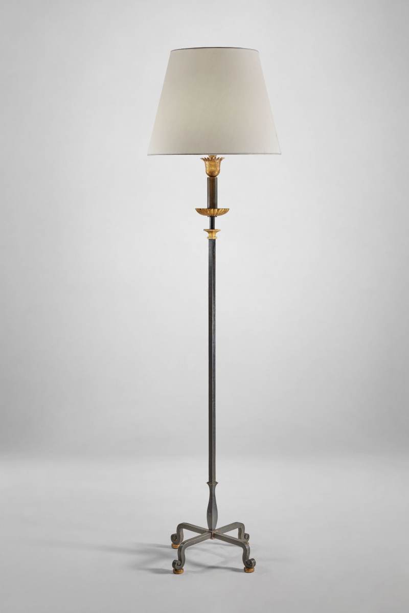 Floor Lamp Gilbert Poillerat - 图1