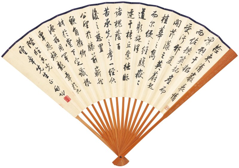 汪溶、顏伯龍∕啓功  燕子雙鳧∕書法 - 图3