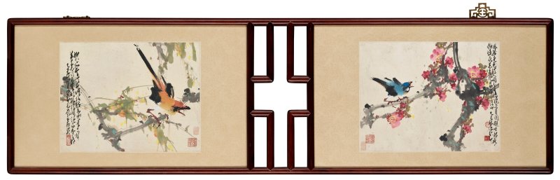 趙少昂  生機盎然 - 图4