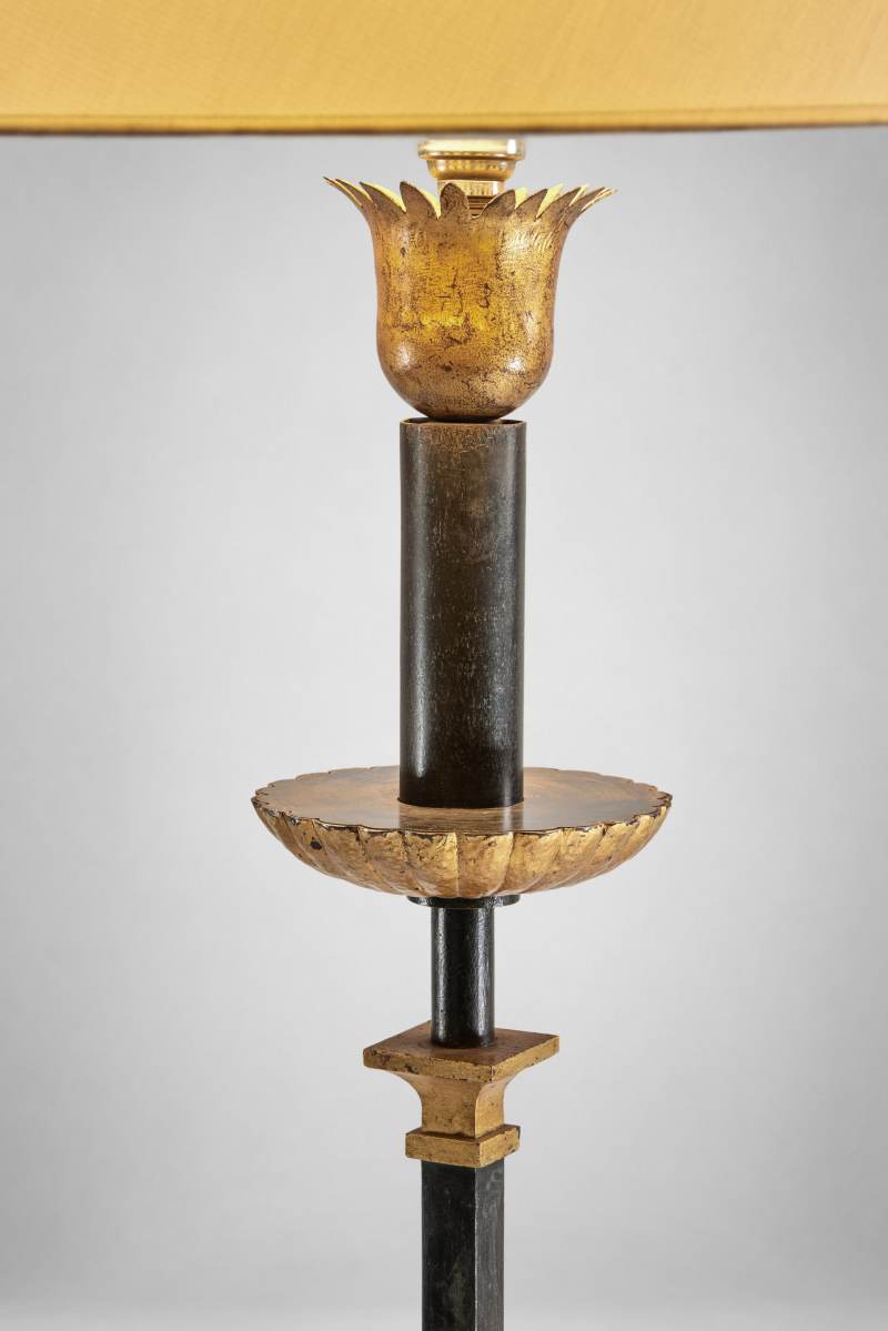 Floor Lamp Gilbert Poillerat - 图2