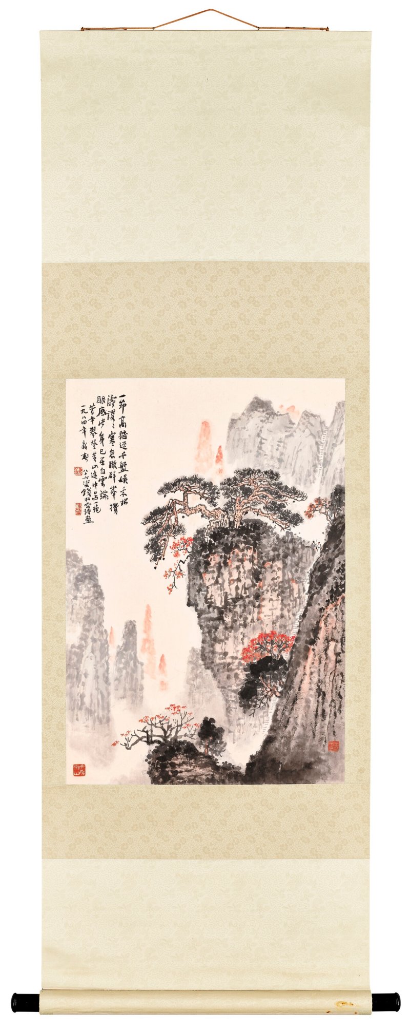 錢松喦  黃山松石 - 图2