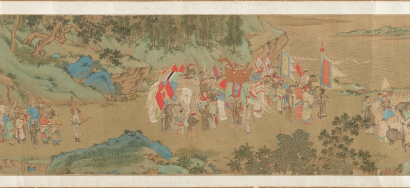 清 仇英（款，17世紀）  諸夷職供圖 - 图10