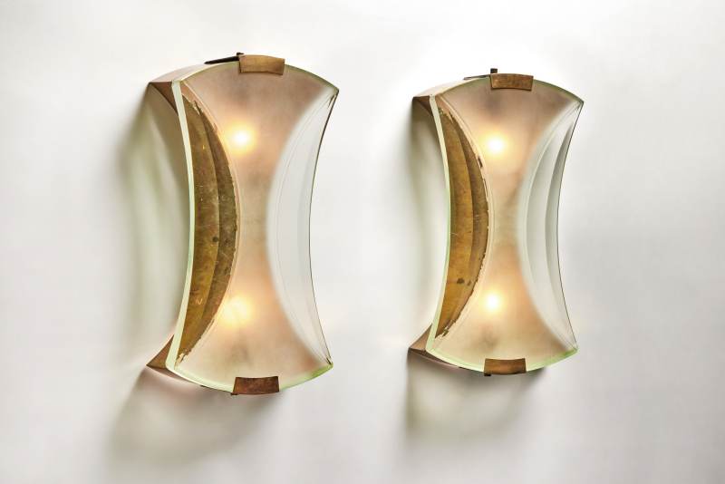 Pair of Wall Lights Max Ingrand - 图2