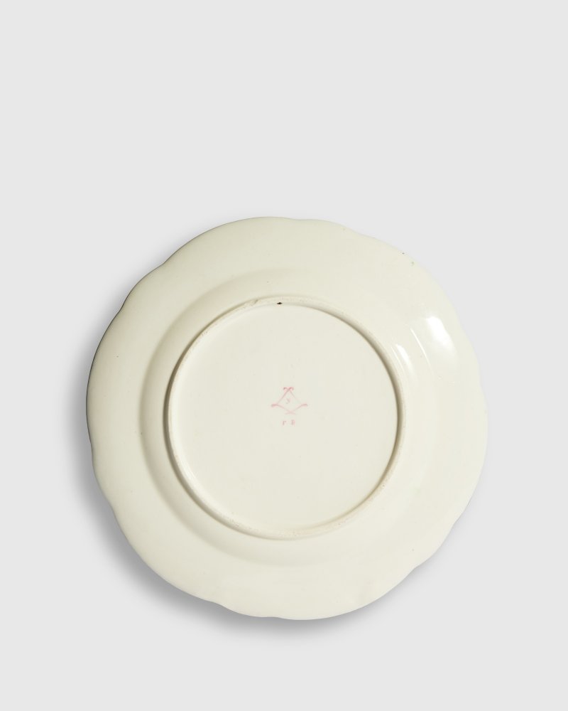 A Sèvres Porcelain Green-Ground Plate (Assiette à palmes) from the Service given by Louis XVI to Emperor Joseph II of Austria, circa 1776 - 图2