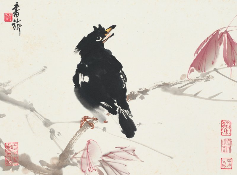 海上諸家　書畫合璧冊 | Shanghai Artists, Various Subjects - 图14