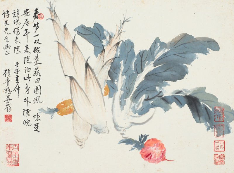海上諸家　書畫合璧冊 | Shanghai Artists, Various Subjects - 图15