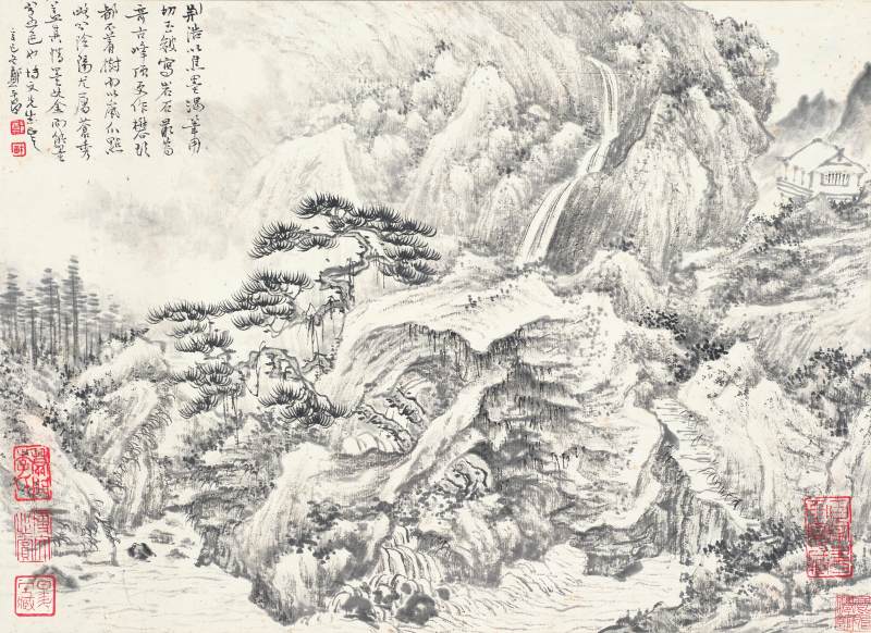 海上諸家　書畫合璧冊 | Shanghai Artists, Various Subjects - 图3