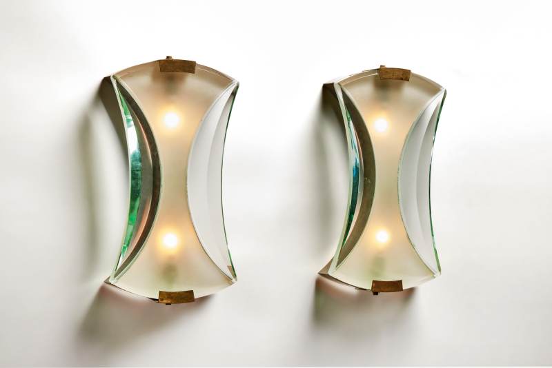 Pair of Wall Lights Max Ingrand - 图2